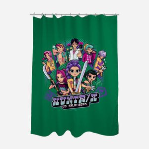 KPop Pilgrim-None-Polyester-Shower Curtain-PrimePremne