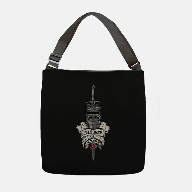 Tis But A Tat-None-Adjustable Tote-Bag-rocketman_art