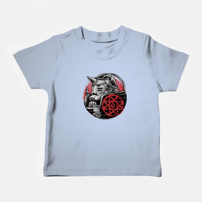 Armoured Soul-Baby-Basic-Tee-glitchygorilla
