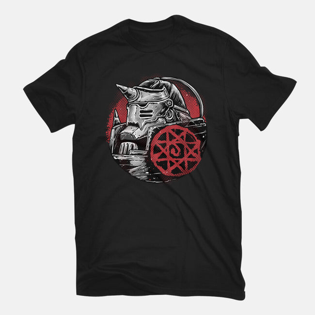Armoured Soul-Womens-Fitted-Tee-glitchygorilla