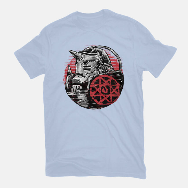 Armoured Soul-Womens-Fitted-Tee-glitchygorilla
