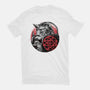 Armoured Soul-Womens-Fitted-Tee-glitchygorilla