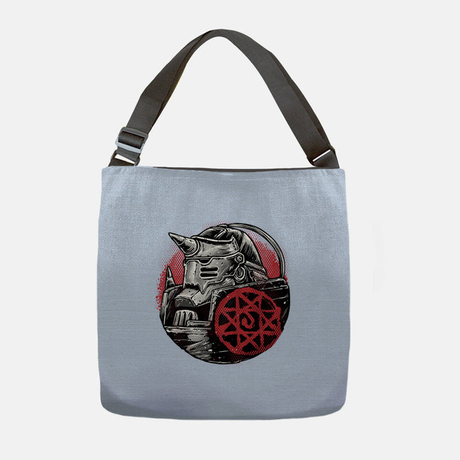 Armoured Soul-None-Adjustable Tote-Bag-glitchygorilla