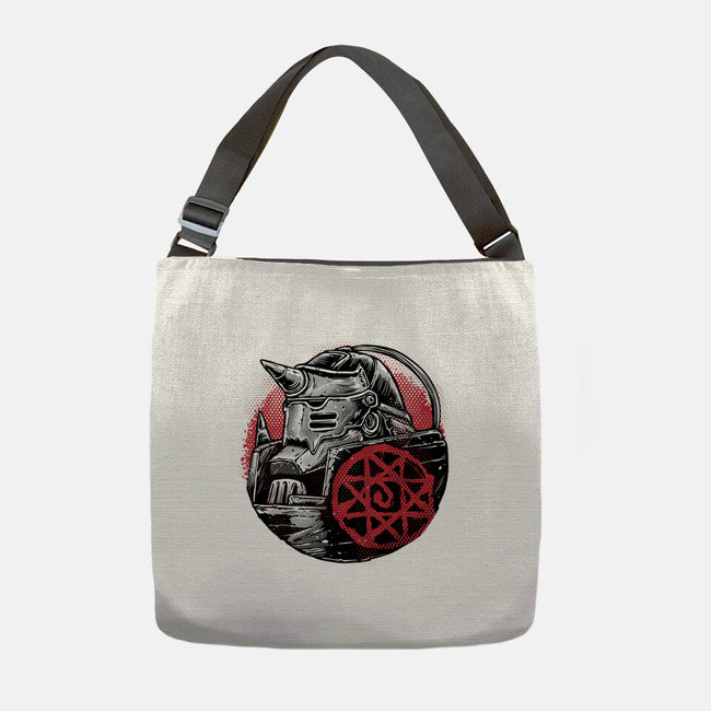 Armoured Soul-None-Adjustable Tote-Bag-glitchygorilla