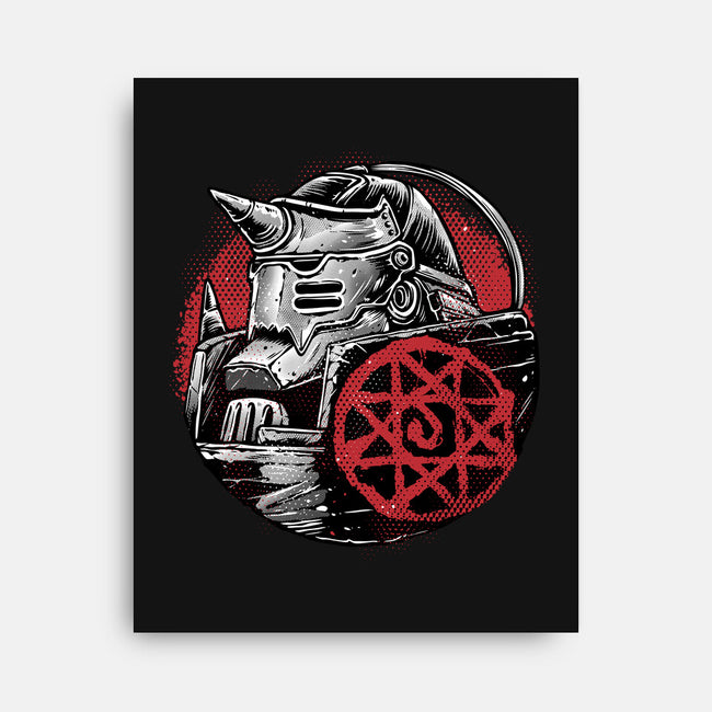Armoured Soul-None-Stretched-Canvas-glitchygorilla