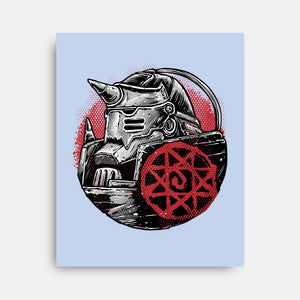 Armoured Soul-None-Stretched-Canvas-glitchygorilla