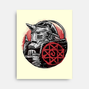 Armoured Soul-None-Stretched-Canvas-glitchygorilla