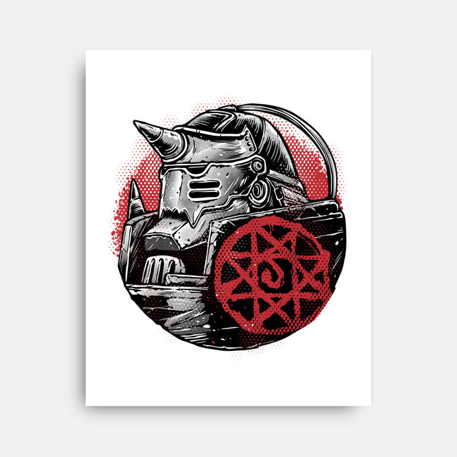 Armoured Soul-None-Stretched-Canvas-glitchygorilla