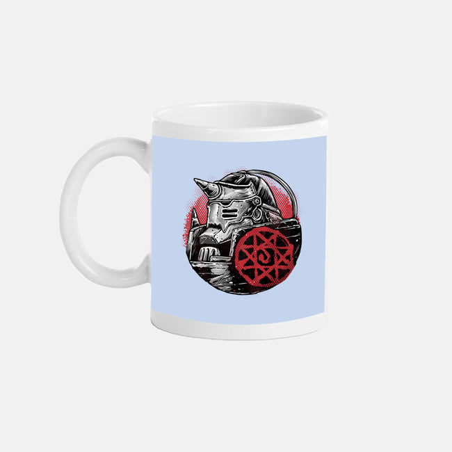 Armoured Soul-None-Mug-Drinkware-glitchygorilla