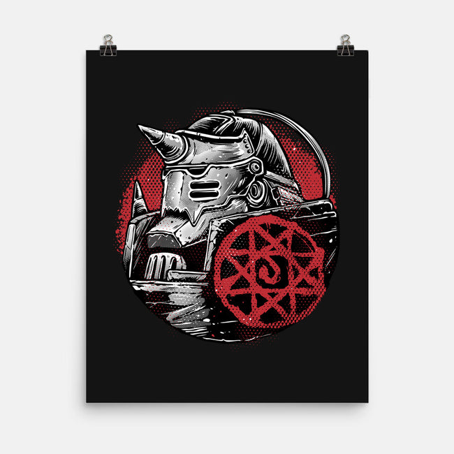 Armoured Soul-None-Matte-Poster-glitchygorilla