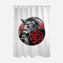 Armoured Soul-None-Polyester-Shower Curtain-glitchygorilla