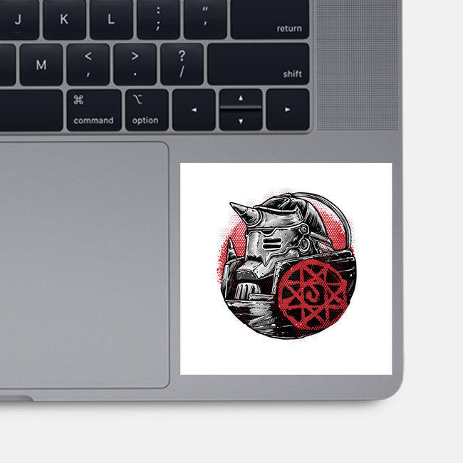 Armoured Soul-None-Glossy-Sticker-glitchygorilla