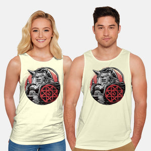 Armoured Soul-Unisex-Basic-Tank-glitchygorilla