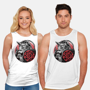 Armoured Soul-Unisex-Basic-Tank-glitchygorilla
