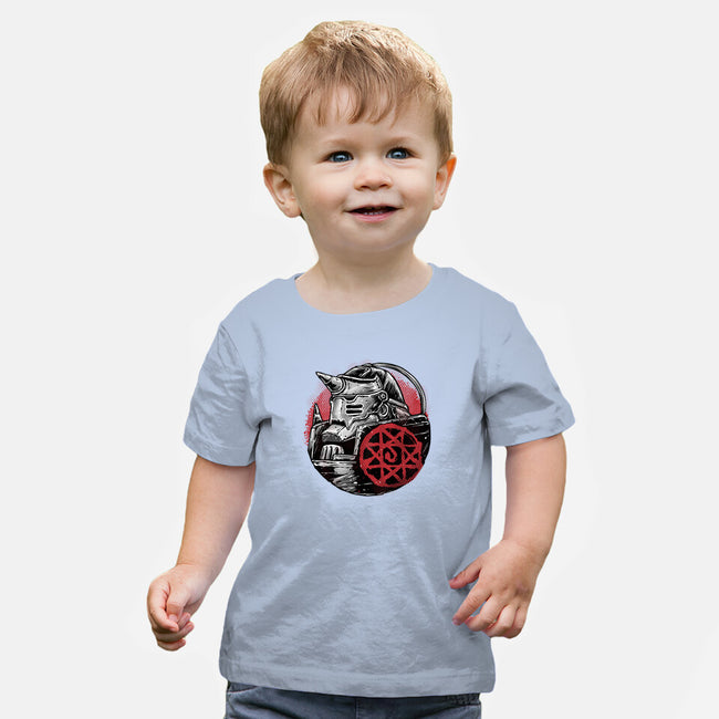 Armoured Soul-Baby-Basic-Tee-glitchygorilla