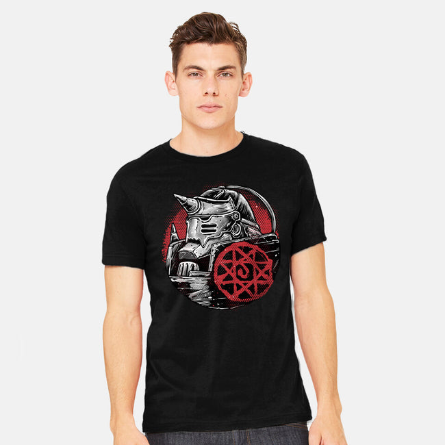 Armoured Soul-Mens-Heavyweight-Tee-glitchygorilla