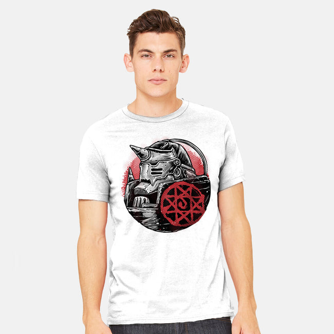 Armoured Soul-Mens-Heavyweight-Tee-glitchygorilla