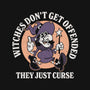 Witches Curse-Womens-V-Neck-Tee-Nemons