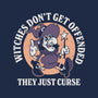 Witches Curse-Womens-V-Neck-Tee-Nemons