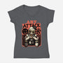 Clown Art TV Show-Womens-V-Neck-Tee-Studio Mootant