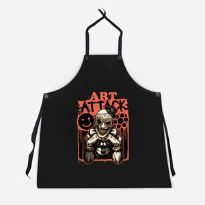 Clown Art TV Show-Unisex-Kitchen-Apron-Studio Mootant