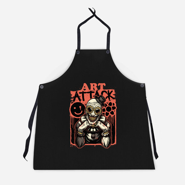 Clown Art TV Show-Unisex-Kitchen-Apron-Studio Mootant