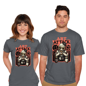 Clown Art TV Show-Mens-Basic-Tee-Studio Mootant
