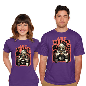 Clown Art TV Show-Mens-Basic-Tee-Studio Mootant