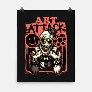 Clown Art TV Show-None-Matte-Poster-Studio Mootant