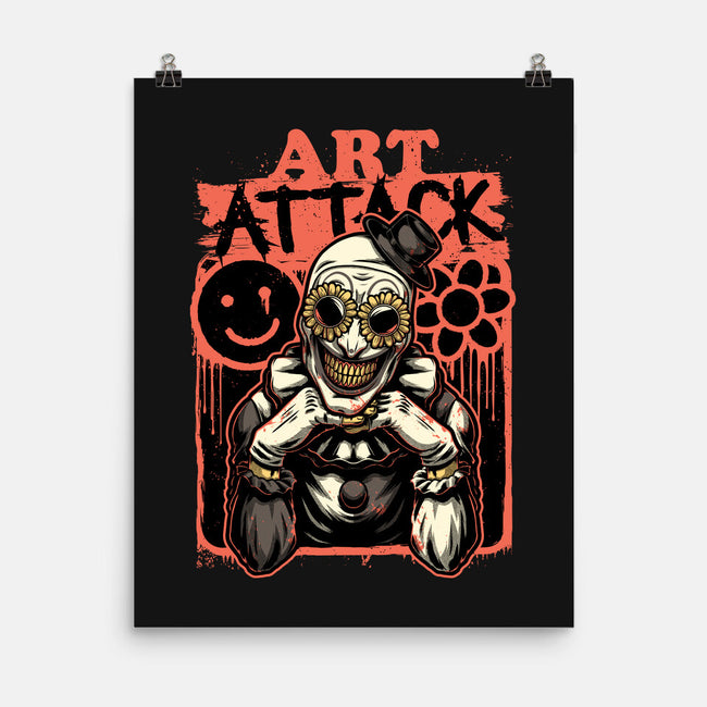 Clown Art TV Show-None-Matte-Poster-Studio Mootant