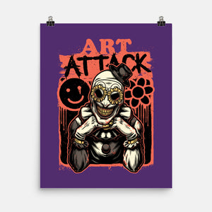 Clown Art TV Show-None-Matte-Poster-Studio Mootant