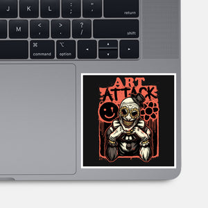 Clown Art TV Show-None-Glossy-Sticker-Studio Mootant