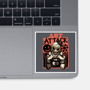 Clown Art TV Show-None-Glossy-Sticker-Studio Mootant