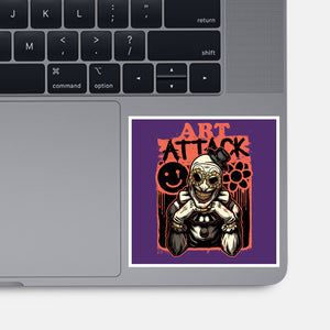 Clown Art TV Show-None-Glossy-Sticker-Studio Mootant