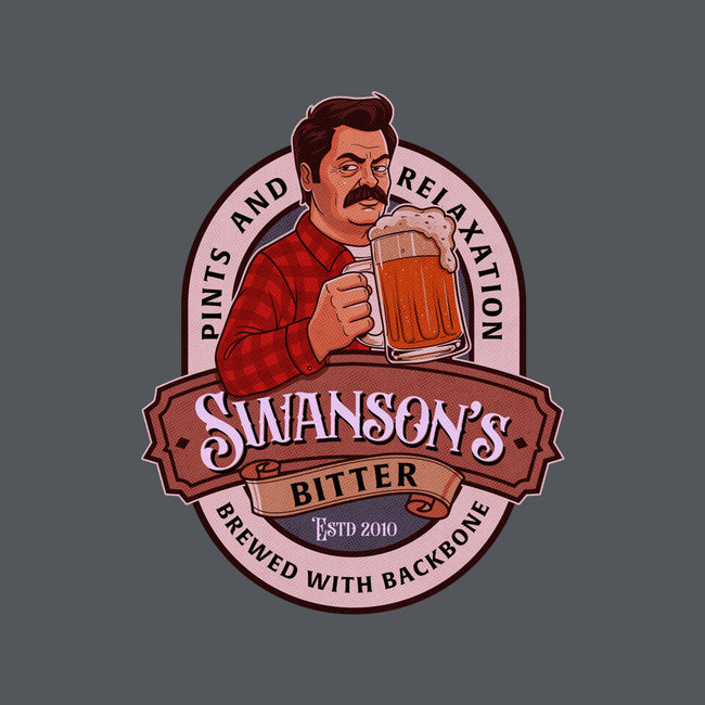 Swanson Bitter Ale-Womens-Fitted-Tee-P1yu5h