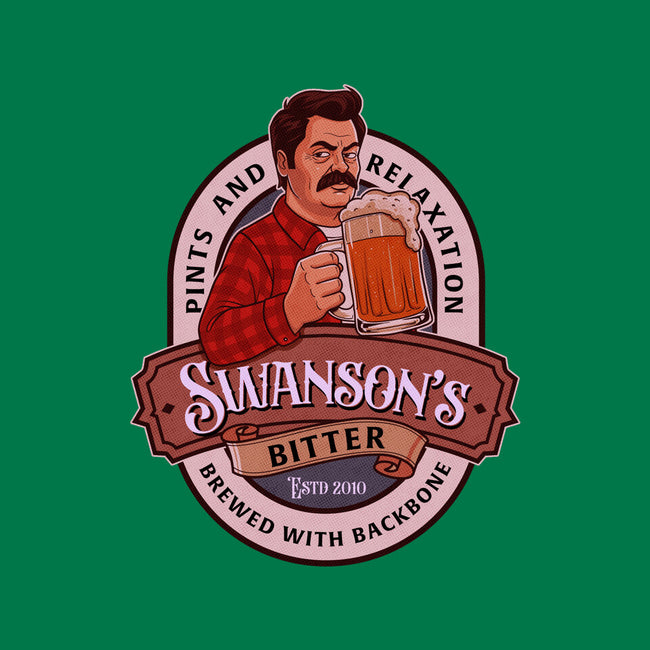 Swanson Bitter Ale-Womens-Fitted-Tee-P1yu5h