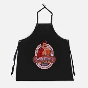 Swanson Bitter Ale-Unisex-Kitchen-Apron-P1yu5h