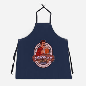 Swanson Bitter Ale-Unisex-Kitchen-Apron-P1yu5h