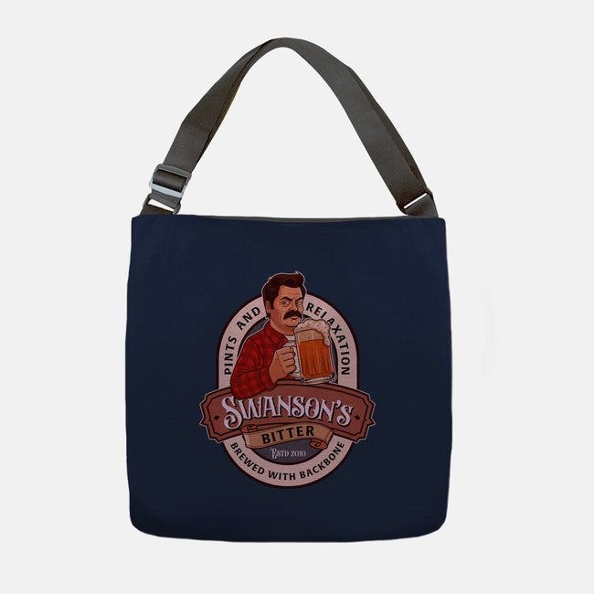 Swanson Bitter Ale-None-Adjustable Tote-Bag-P1yu5h