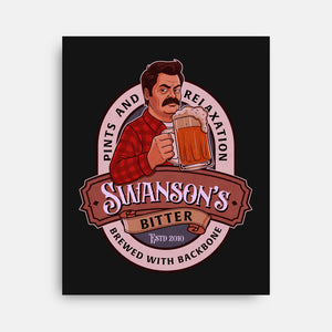 Swanson Bitter Ale-None-Stretched-Canvas-P1yu5h