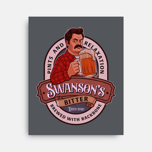 Swanson Bitter Ale-None-Stretched-Canvas-P1yu5h