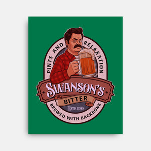 Swanson Bitter Ale-None-Stretched-Canvas-P1yu5h