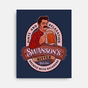 Swanson Bitter Ale-None-Stretched-Canvas-P1yu5h