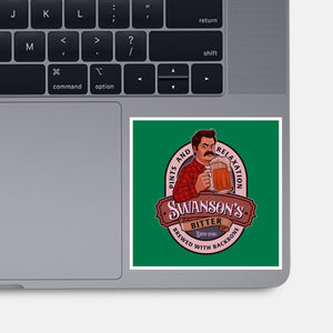 Swanson Bitter Ale-None-Glossy-Sticker-P1yu5h