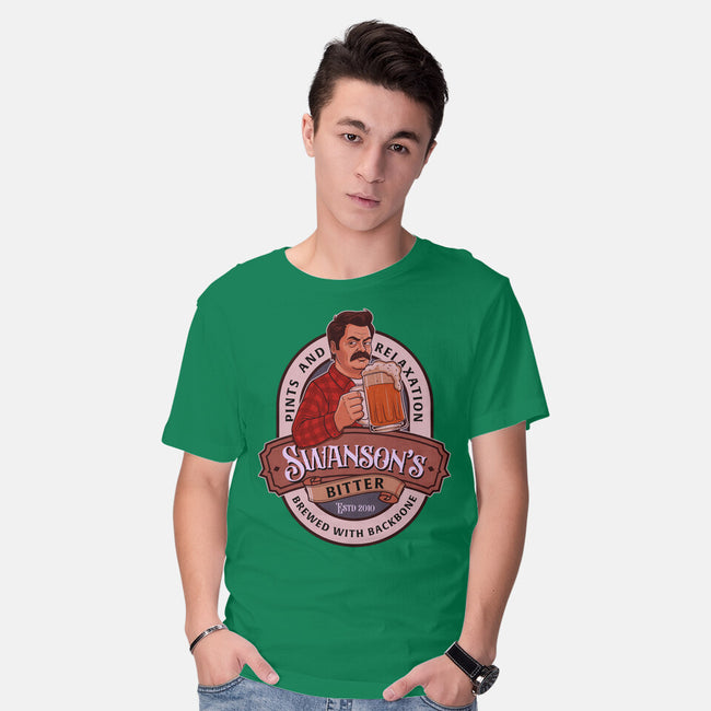 Swanson Bitter Ale-Mens-Basic-Tee-P1yu5h