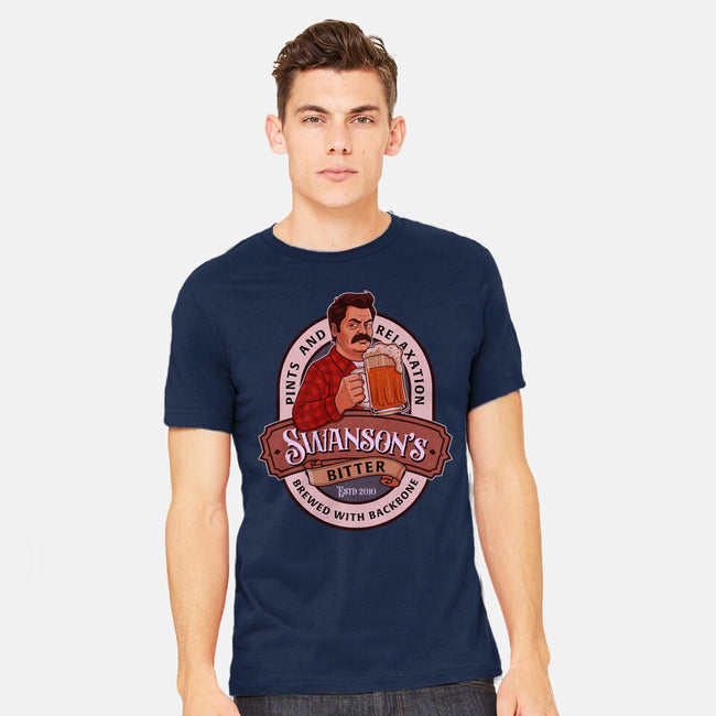 Swanson Bitter Ale-Mens-Heavyweight-Tee-P1yu5h