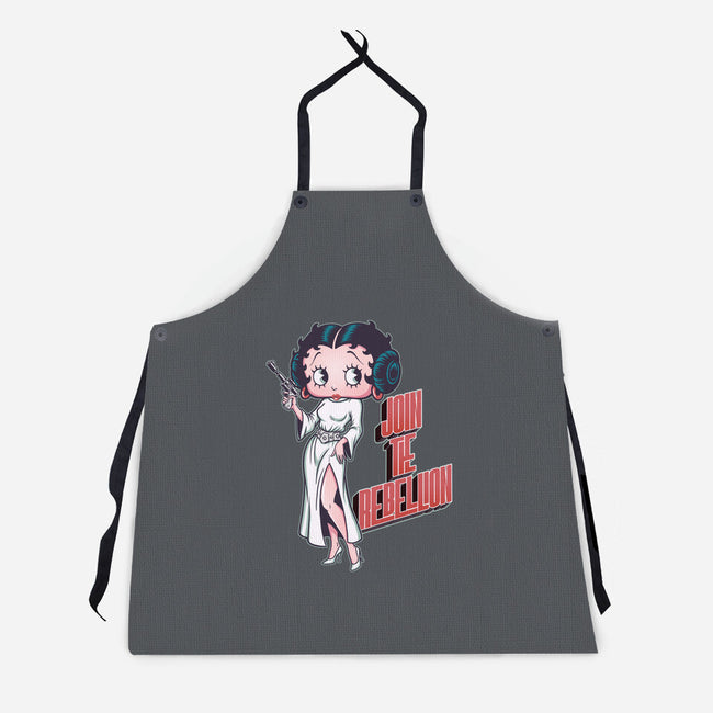 Rebel Pinup-Unisex-Kitchen-Apron-P1yu5h