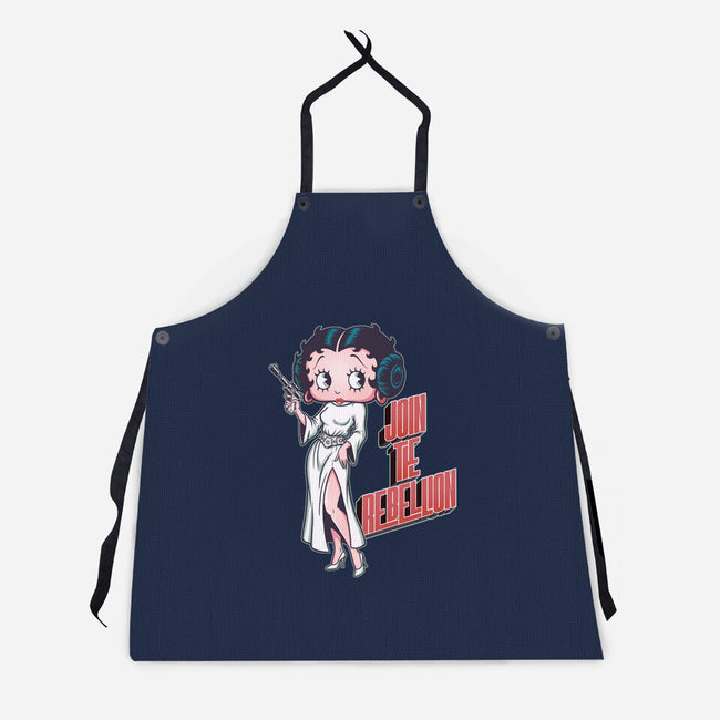 Rebel Pinup-Unisex-Kitchen-Apron-P1yu5h