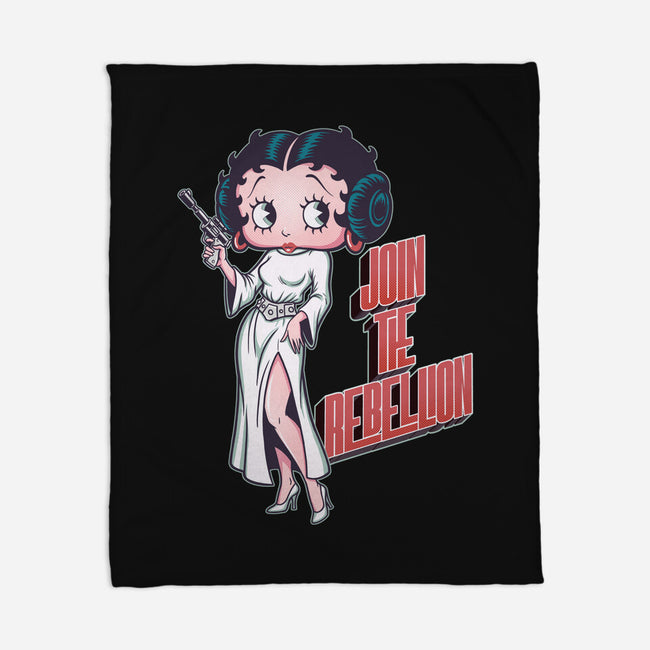 Rebel Pinup-None-Fleece-Blanket-P1yu5h