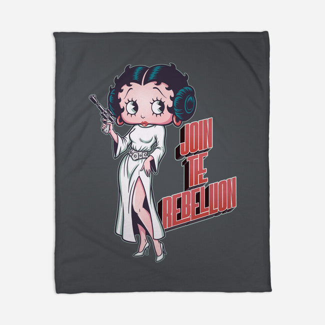Rebel Pinup-None-Fleece-Blanket-P1yu5h